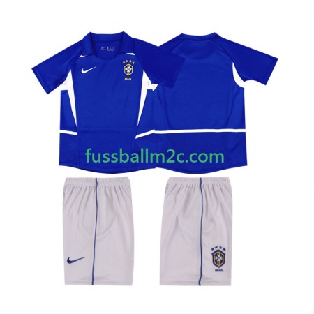 Fußballtrikots Brasilien Retro Kinder Auswärts Trikotsatz 2002 Fußballtrikots Brasilien Retro Kinder Auswärts Trikotsatz 2002